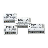 KEB COMBITRON 91 Instruction Manual