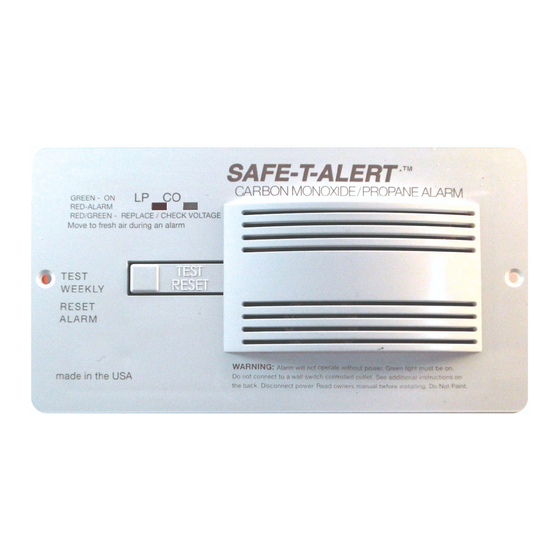 SAFE-T-ALERT 70 Series User Manual
