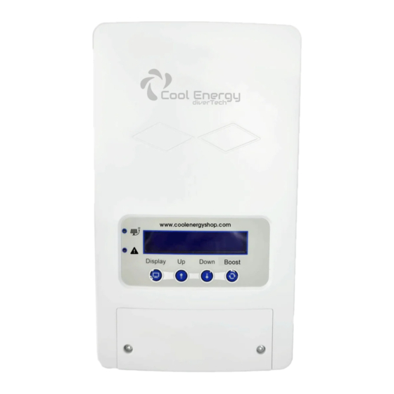 Cool Energy diverTech Installation And User Manual
