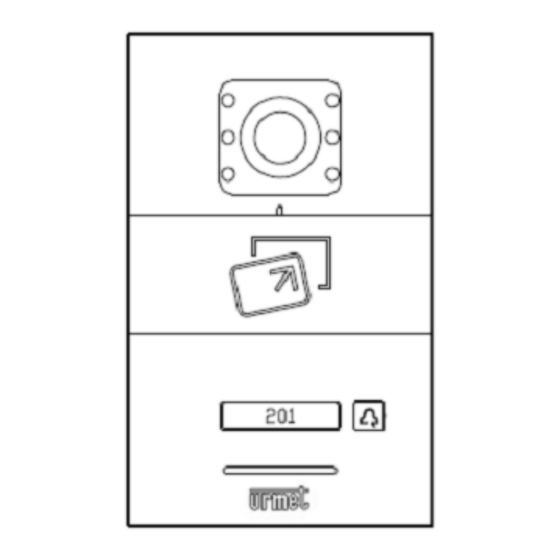 urmet domus 1722/18DG User Manual