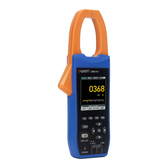 Owon CMS101 Manual