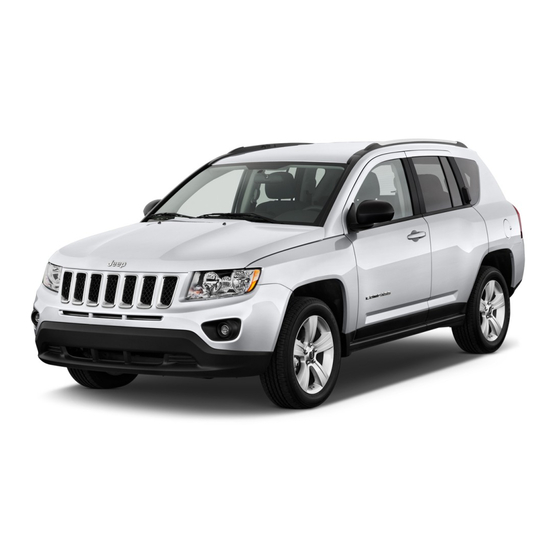 Jeep Compass 2015 Operating Information Manual
