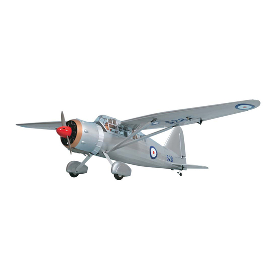 Phoenix Model westland lysander Instruction Manual