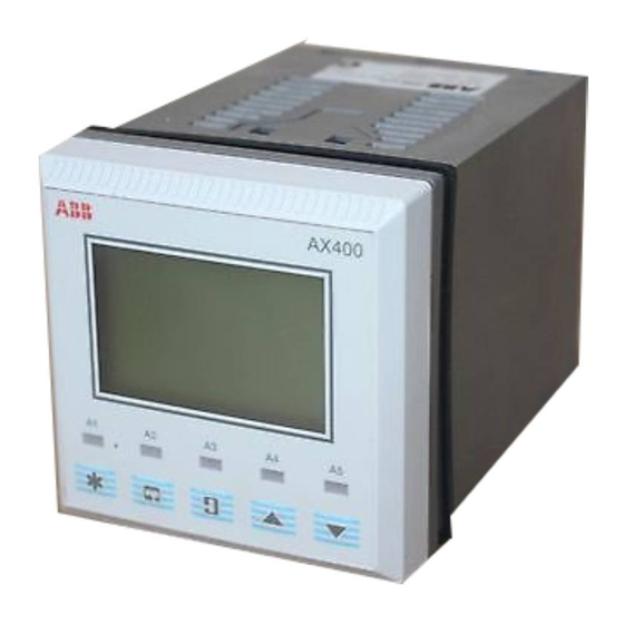 ABB AX410 User Manual