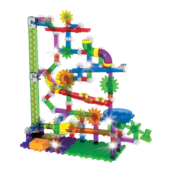 THE LEARNING JOURNEY TECHNO GEARS MARBLE MANIA EXTREME GLO INSTRUCTION