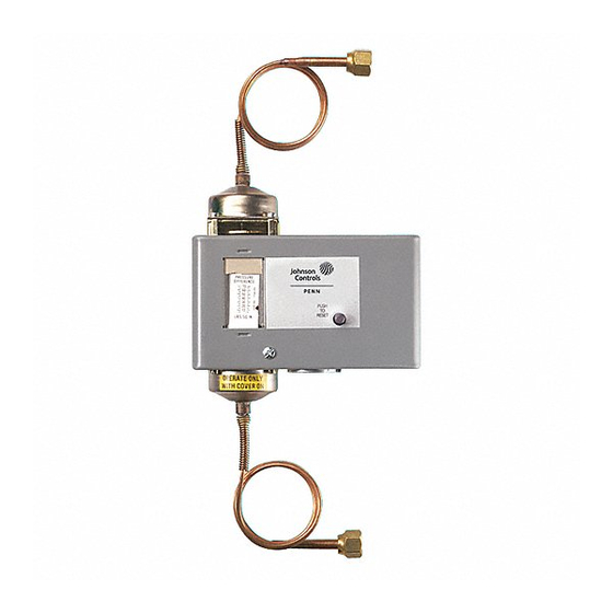 Johnson Controls PENN P28 Installation Instructions