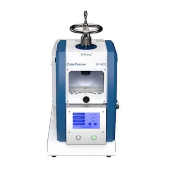 Cole Parmer XP-400 X-Press Quick Start Manual