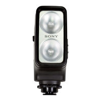 Sony HVL-20DMA Instruction & Operation Manual