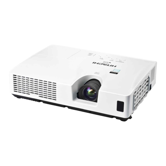 Hitachi CP-RX94 User Manual
