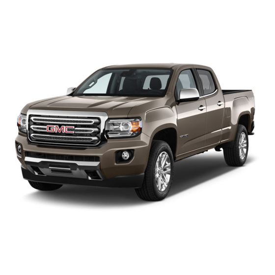 GMC 2015 Canyon Owner's Manual