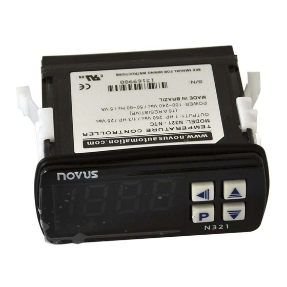 Novus N321 Operating Manual