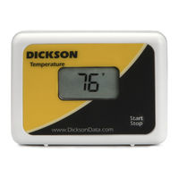Dickson TP325 Operating Instructions Manual