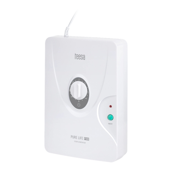 Teesa PURE LIFE P300 Owner's Manual