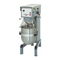Varimixer W40P Spare Part And Operation Manual