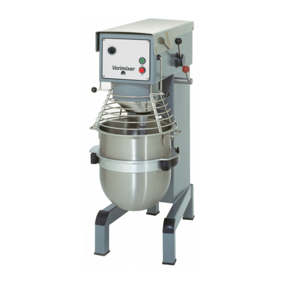 Varimixer W30 Spare Part And Operation Manual
