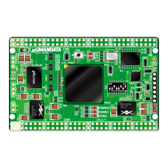 Humandata XCM-015 User Manual