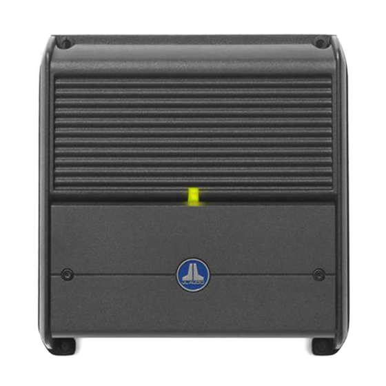 JL Audio XDM300/1 Owner's Manual