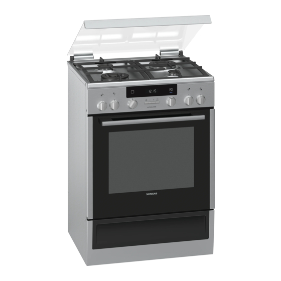 Siemens Fornuis HX74U538N Instruction Manual