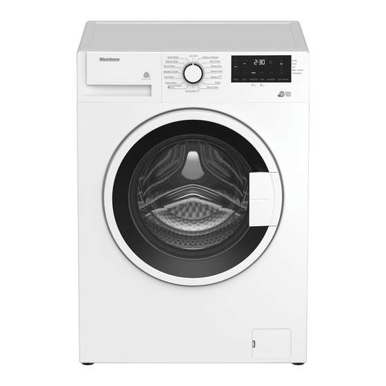 Blomberg WM72200W Owner's Manual And Installation Instructions