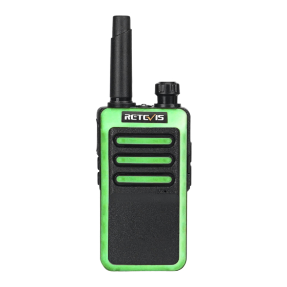 Retevis RB66 User Manual