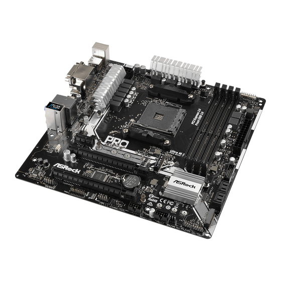 ASROCK AB350M Pro4 User Manual