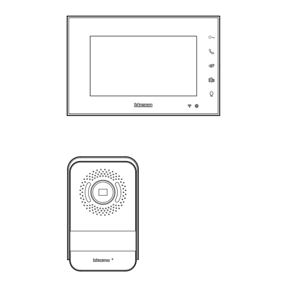 Bticino 318011 Installation Manual