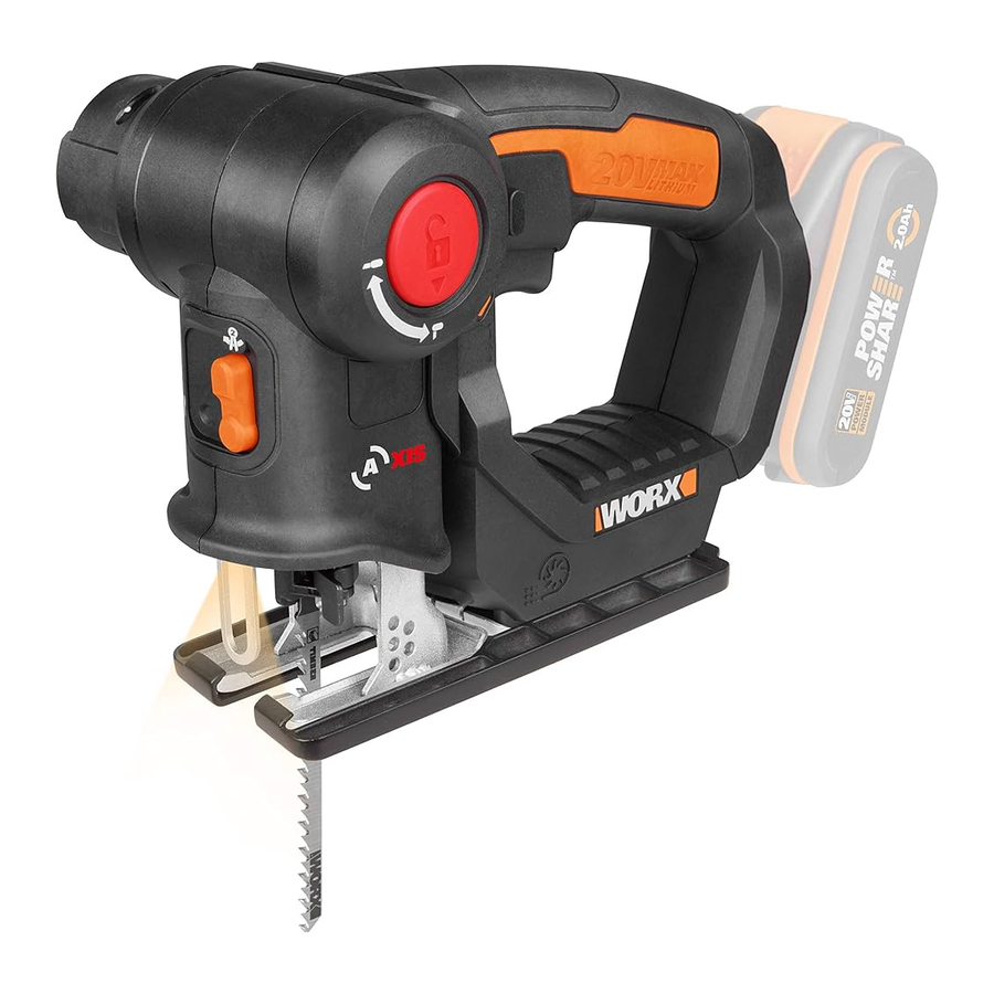 Worx Axis WX550, Axis WX550.9 Manual