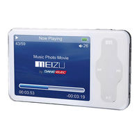 DANE-ELEC Meizu MINI PLAYER Manual