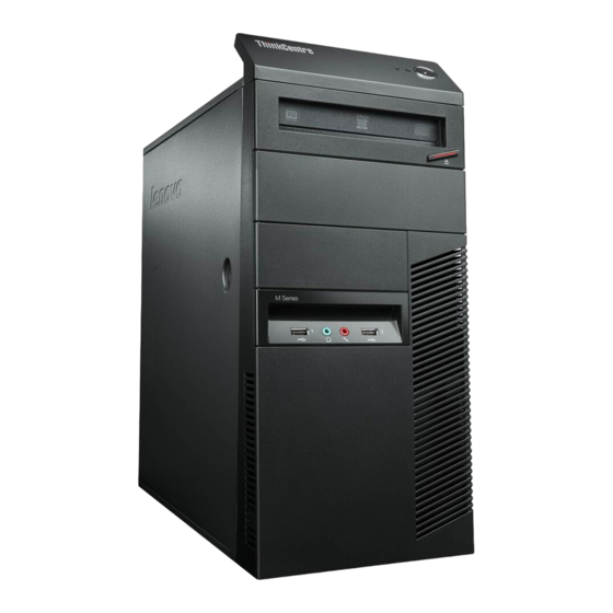 Lenovo ThinkCentre M81 Felhasználói Kézikönyv