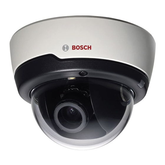 Bosch FLEXIDOME IP indoor 5000 Information