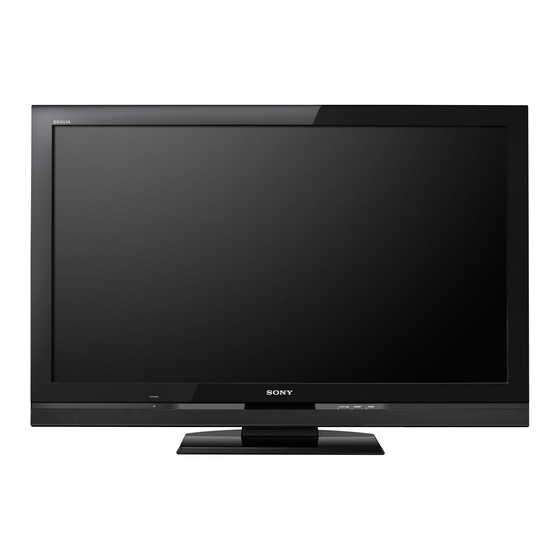 Sony KDL-37W5500 Servlce Manual