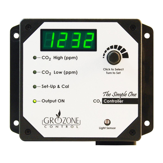 Grozone Control SCO2 User Manual