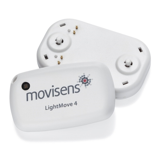 Movisens LightMove 4 Operating And Safety Instructions Manual