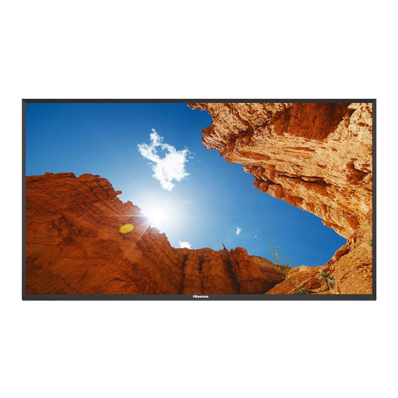 Hisense 55B4E30T User Manual