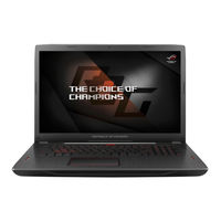 Asus Republic of Gamers GL702ZC Manual