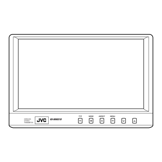 JVC KV-MH6510 Instructions Manual