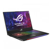 Asus REPUBLIC OF GAMERS G Series E-Manual