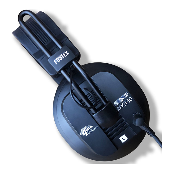 Fostex RPKIT50 Owner's Manual