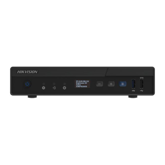 HIKVISION DS-DT60P-02HDI20NO/U Quick Start Manual