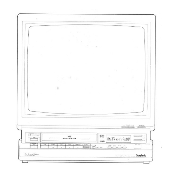 Symphonic 19TVCRMKII Owner's Manual