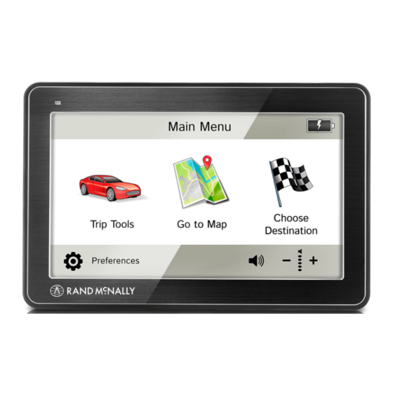 Rand McNally Road Explorer 60 User Manual