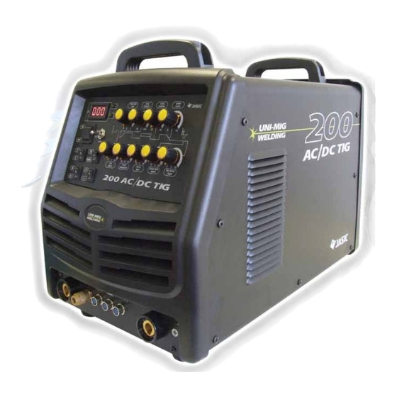 Uni-Mig KUMJR200AC/DC Operating Manual