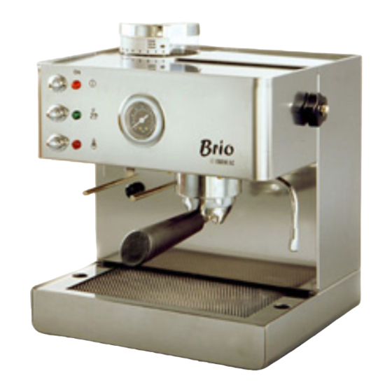Isomac Brio Use And Maintenance Manual