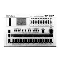 Roland TR-727 Owner's Manual
