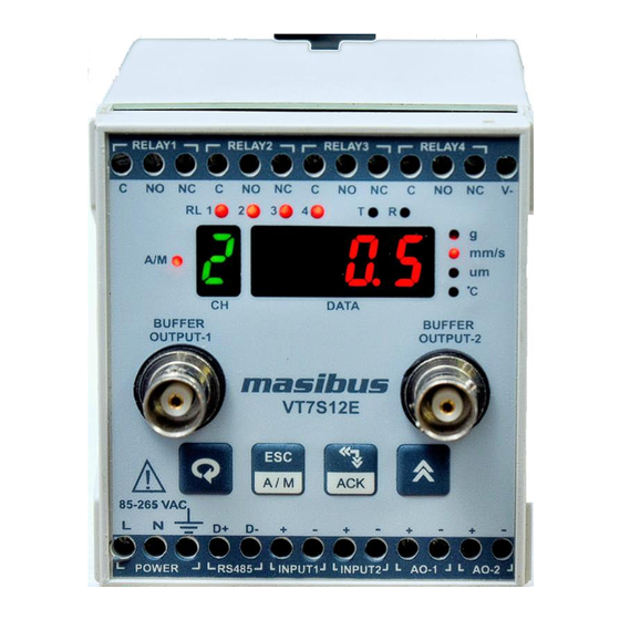 Masibust VT7S12E User Manual