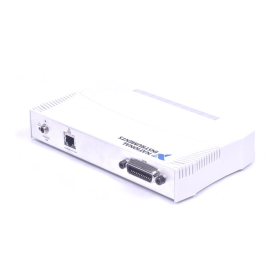 NI ExpressCard-GPIB Installation Manual