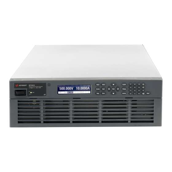 Keysight RP7900 Series Advanced Service Manual