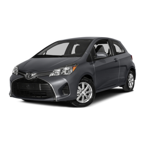 Toyota Yaris Owner's Manual