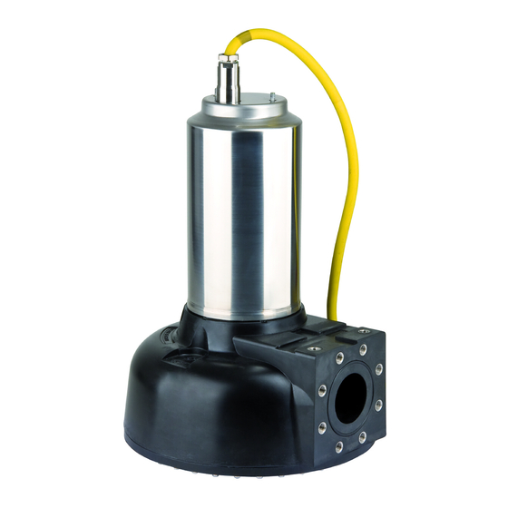 Wilo -Drain TP 80 Series Installation And Operating Instructions Manual