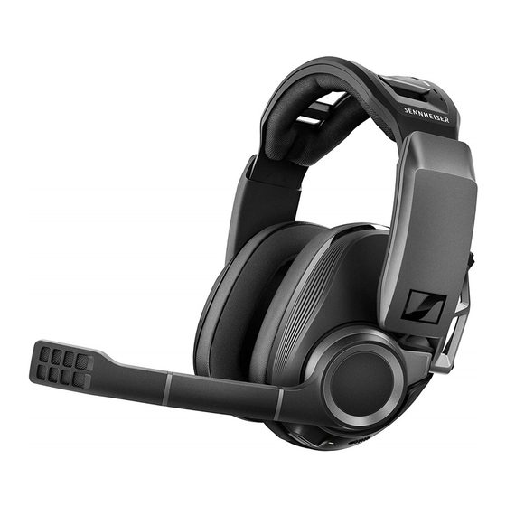 Sennheiser GSP 670 Quick Manual